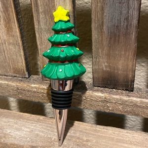 Christmas Wine Stopper, Publix Christmas Tree Wine Stopper, Bottle Stopper